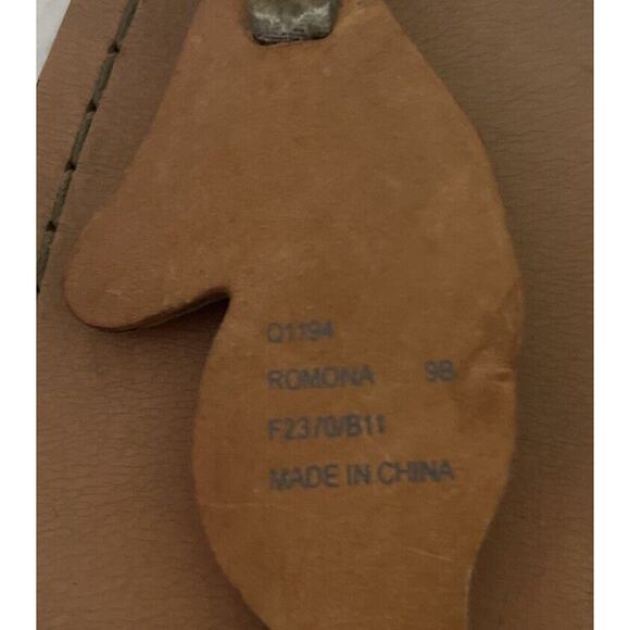 Silver Coach Seahorse Sandals - Picture 4 of 6